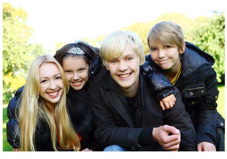 adolescents et enfants